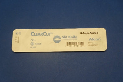 Alcon 8065993445 Clear Cut Slit Knife 3.4mm Angled (x)